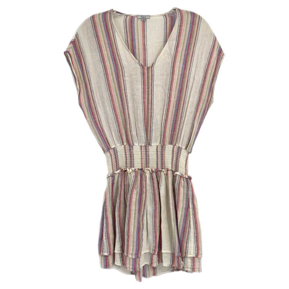 Rails Beige Pink Striped Mini Dress | Womens XS